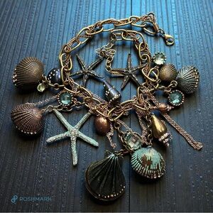 💖 Mythologie Ocean Relic Statement Necklace 💖